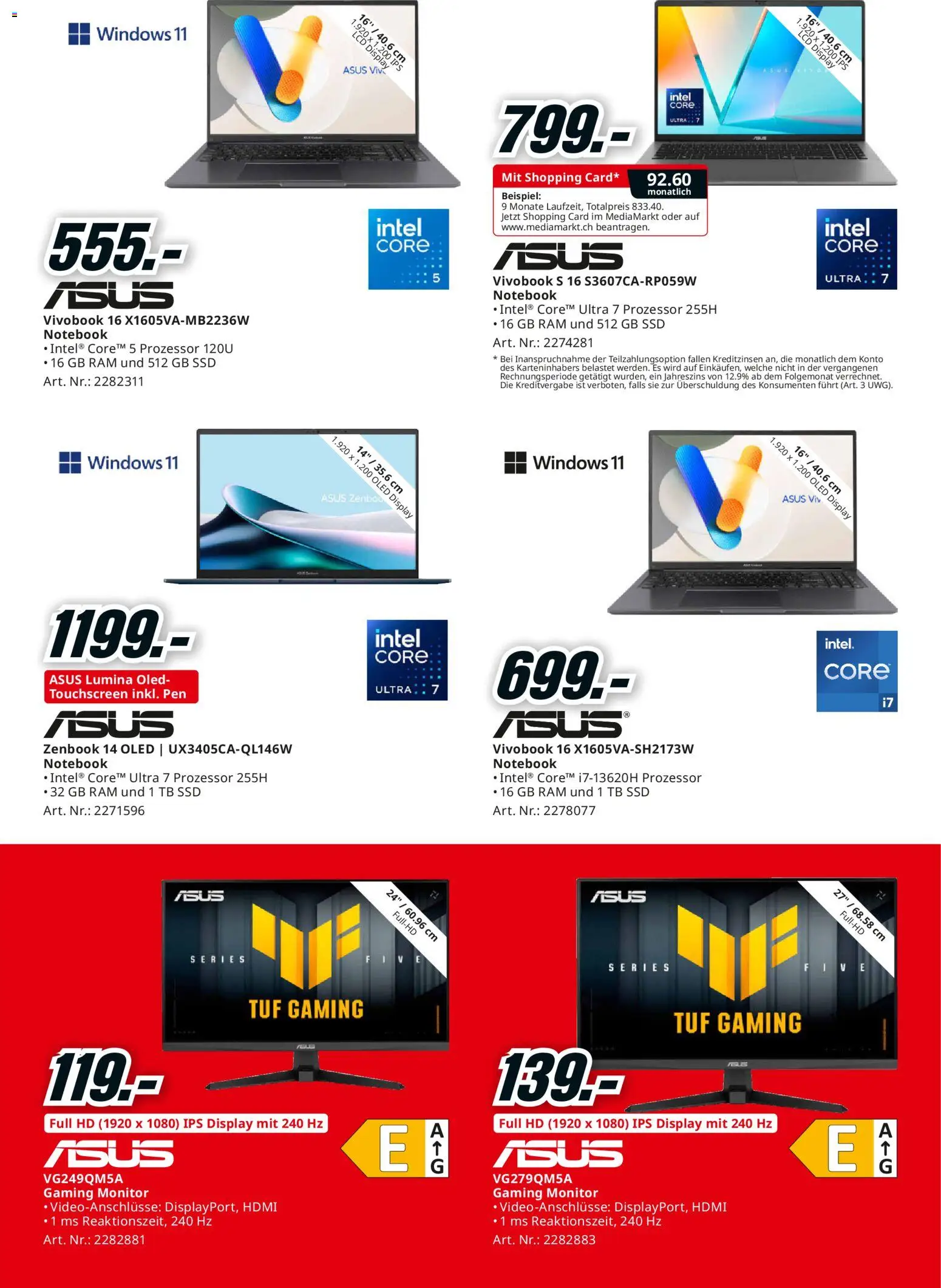 Media Markt Aktionen – gültig ab 07.12.2025 | Seite: 12 | Produkte: Notebook, Monitor