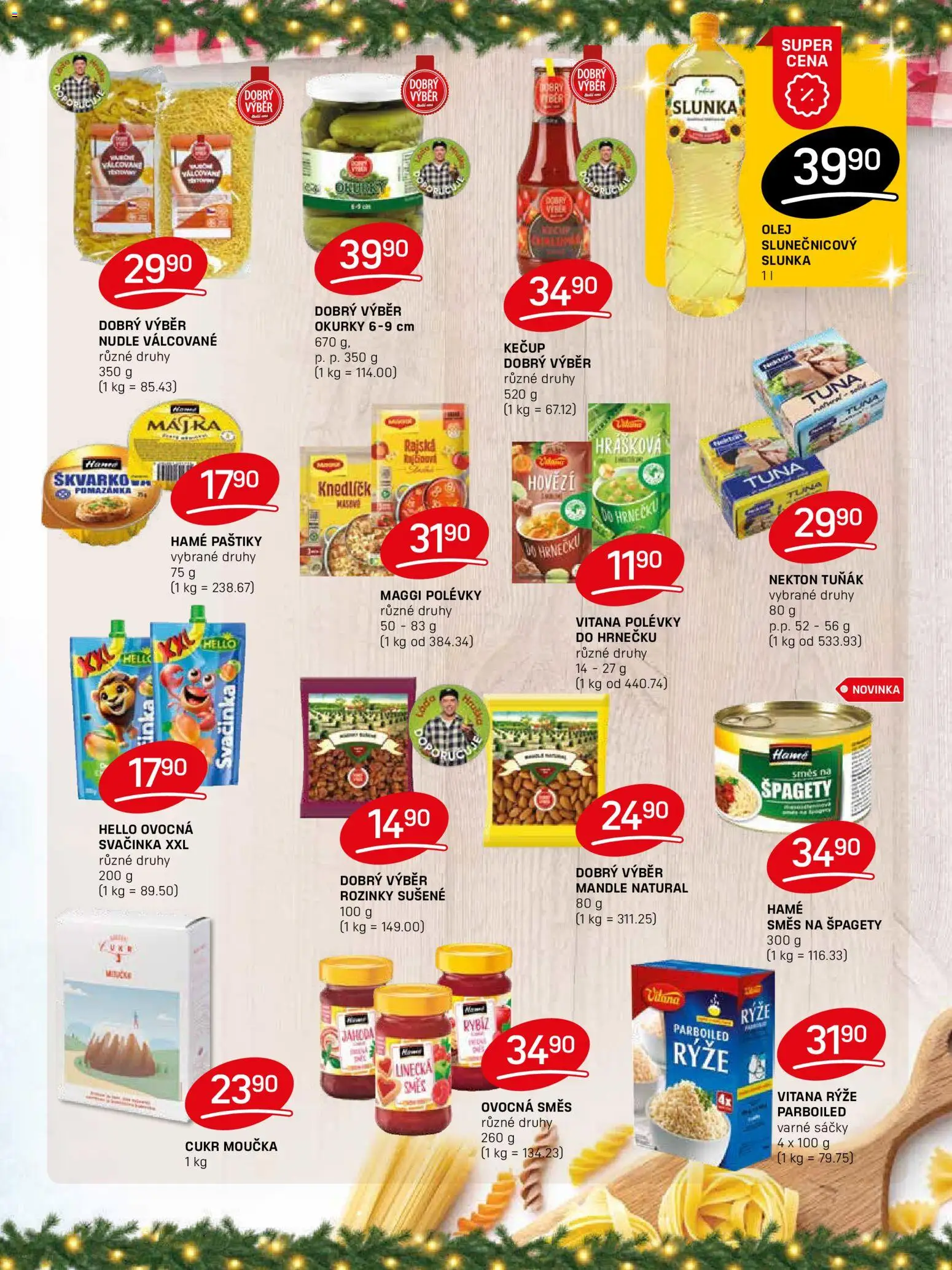 Flop leták od 26.11.2025 | Strana: 7 | Produkty: Rozinky, Tuňák, Hovězí, Špagety