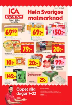 ICA Kvantum - Ystad - Förhandsvisning av reklamblad från butik ICA Kvantum aktuell från 09.02.2026