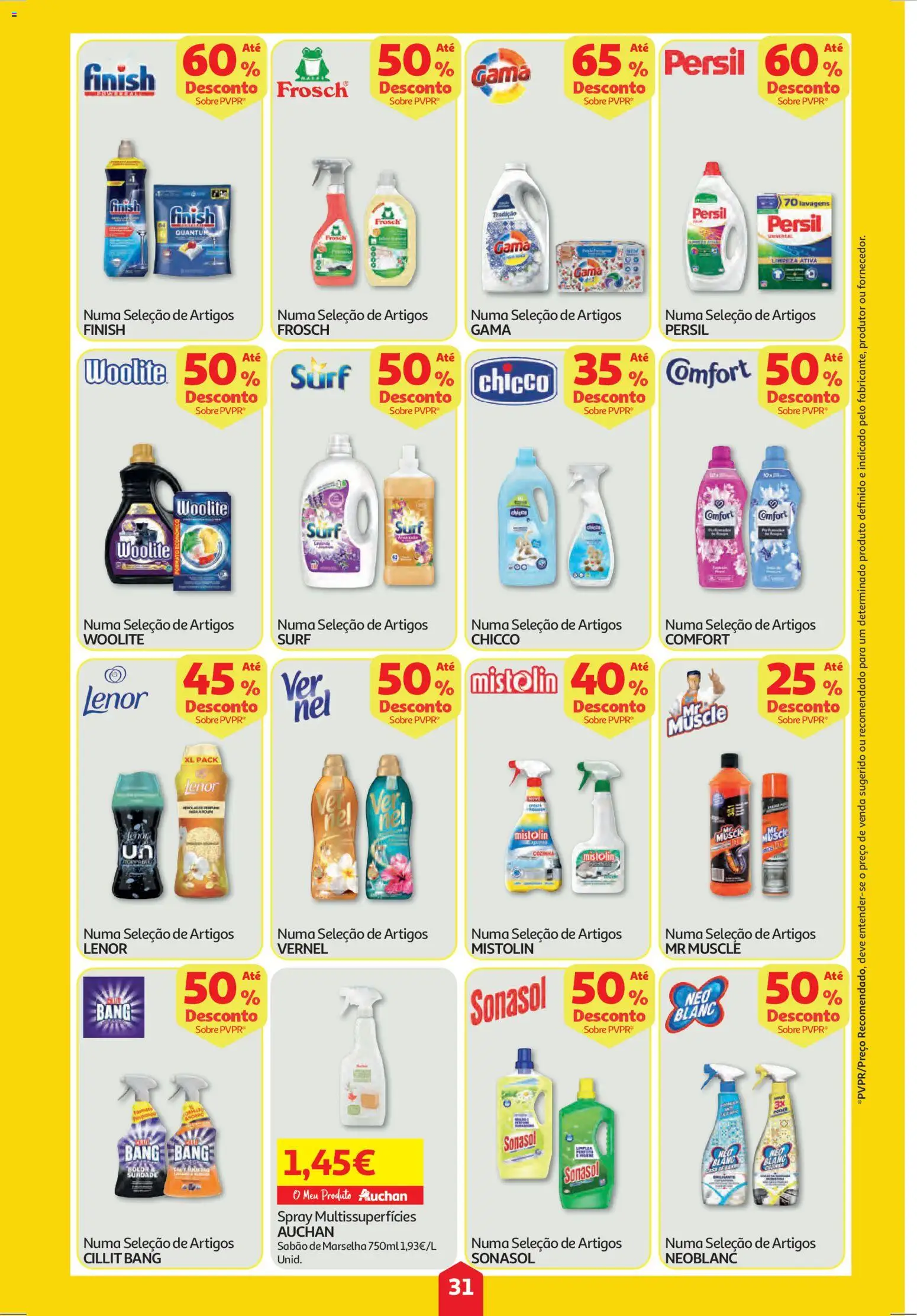 Auchan folheto │ válido de 26.03.2026 | Página: 31 | Produtos: Sabão, Persil