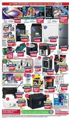 Pick n Pay specials catalogue – valid from 10.11.2025 | Page: 3 | Products: USB, Fridge, Air cooler, Scrub