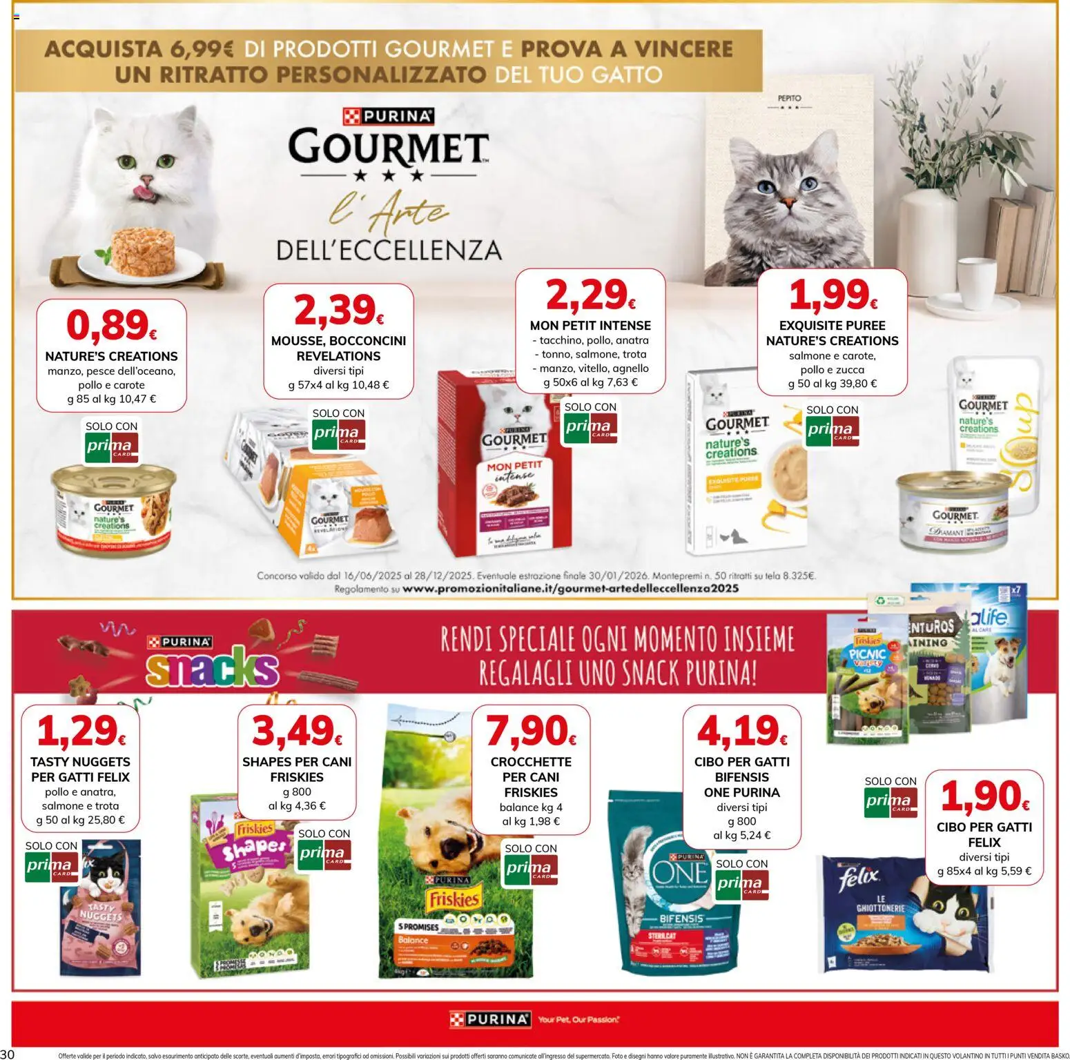 Volantino Basko del 11.11.2025 | Pagina: 30 | Prodotti: Pesce, Nuggets, Carote, Crocchette