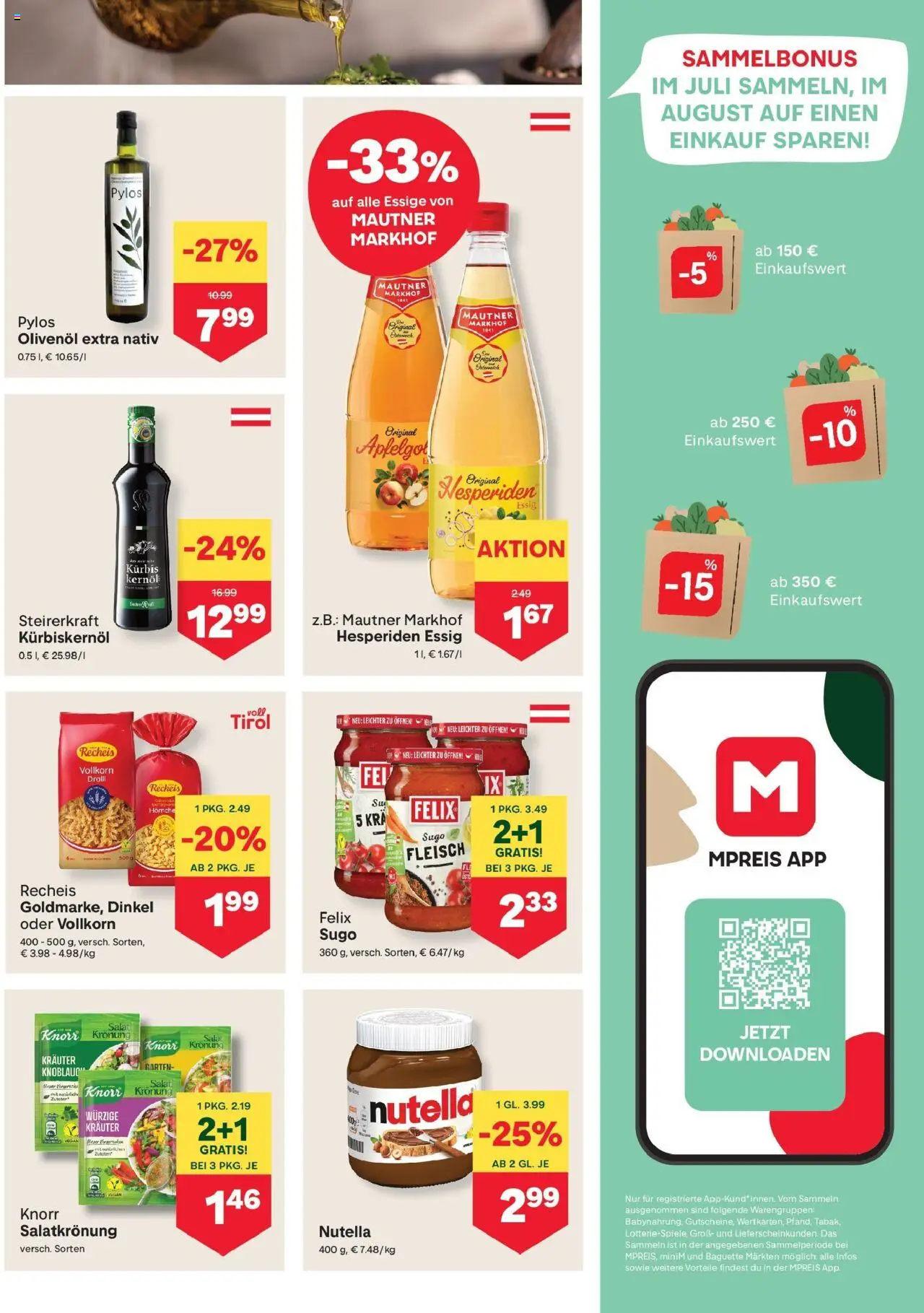 MPREIS Steyr gültig ab 31.07.2025 | Seite: 9 | Produkte: Salat, Knoblauch, Kürbis, Jääkaappipakastin