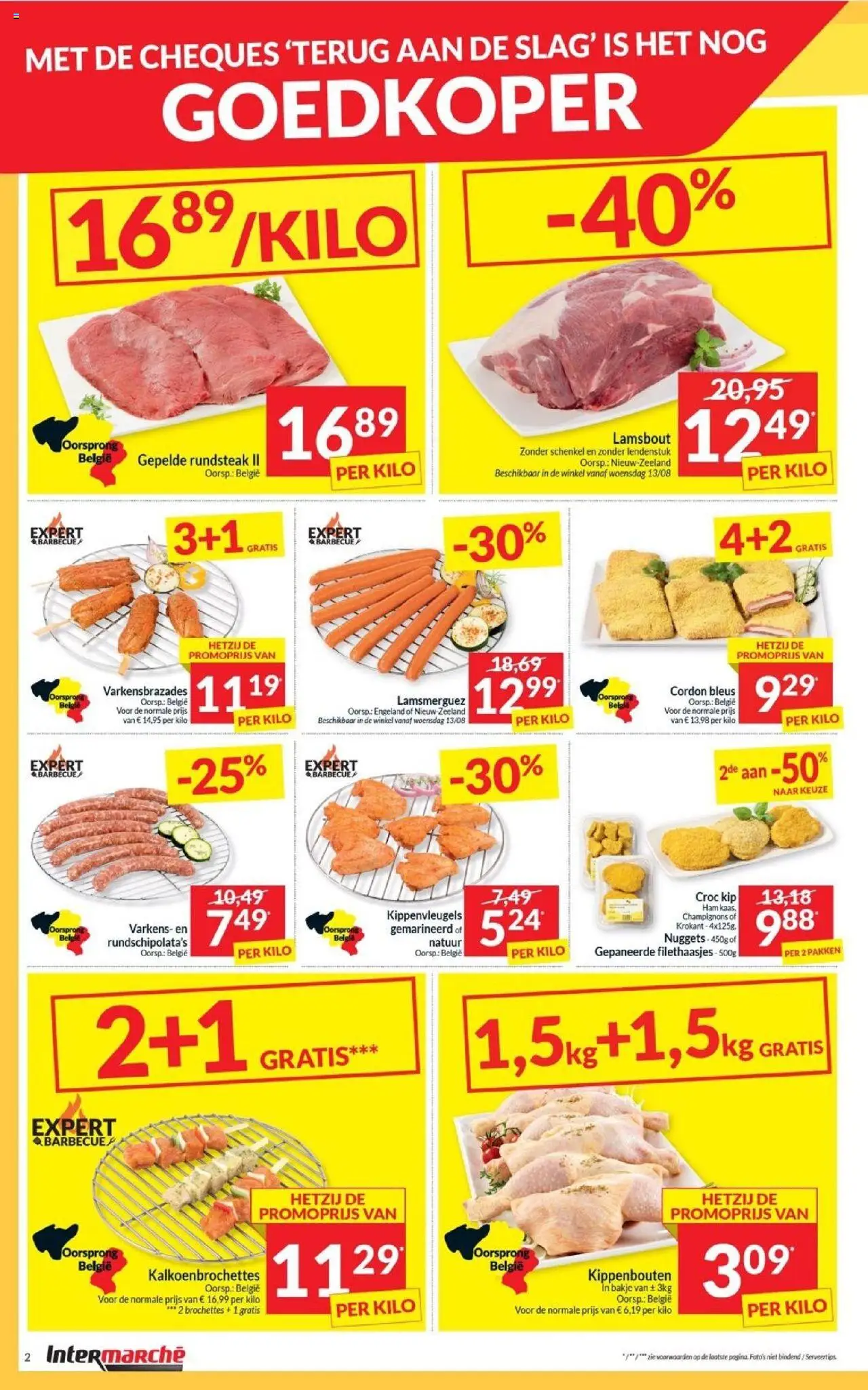  | Pagina: 2 | Producten: Ham, Kippenvleugels, Kip