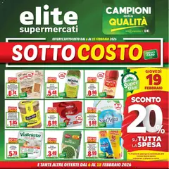 Anteprima del volantino Volantino Elite Supermercati	 valido a partire dal 06.02.2026