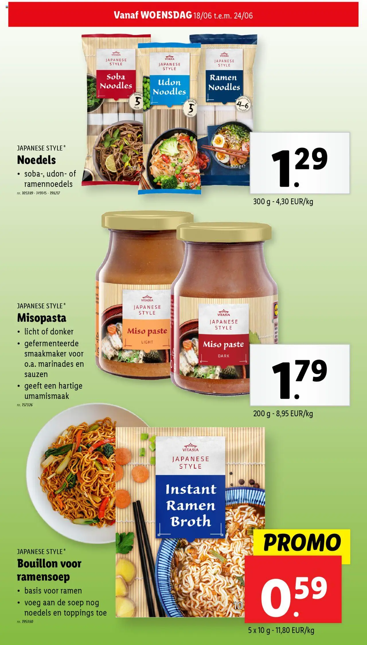  | Pagina: 22 | Producten: Noedels