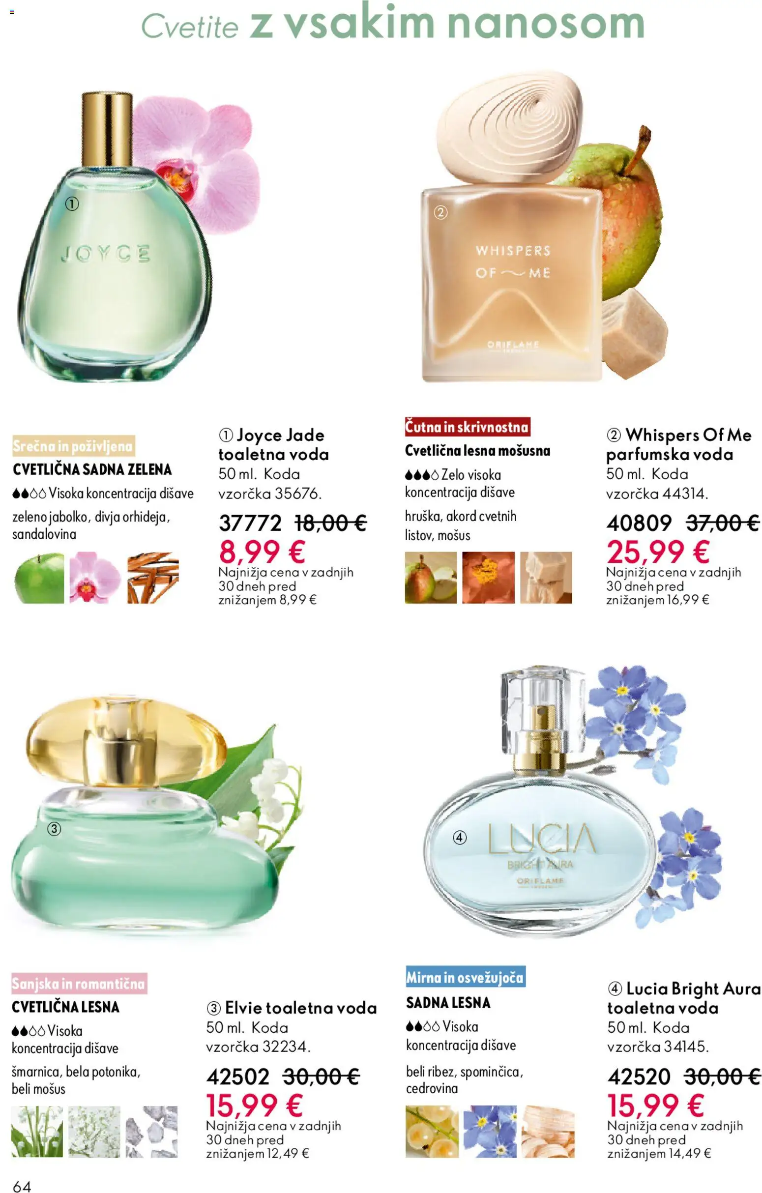 Novi Oriflame katalog ponudbe – veljaven od 01.04.2026 | Stran: 64