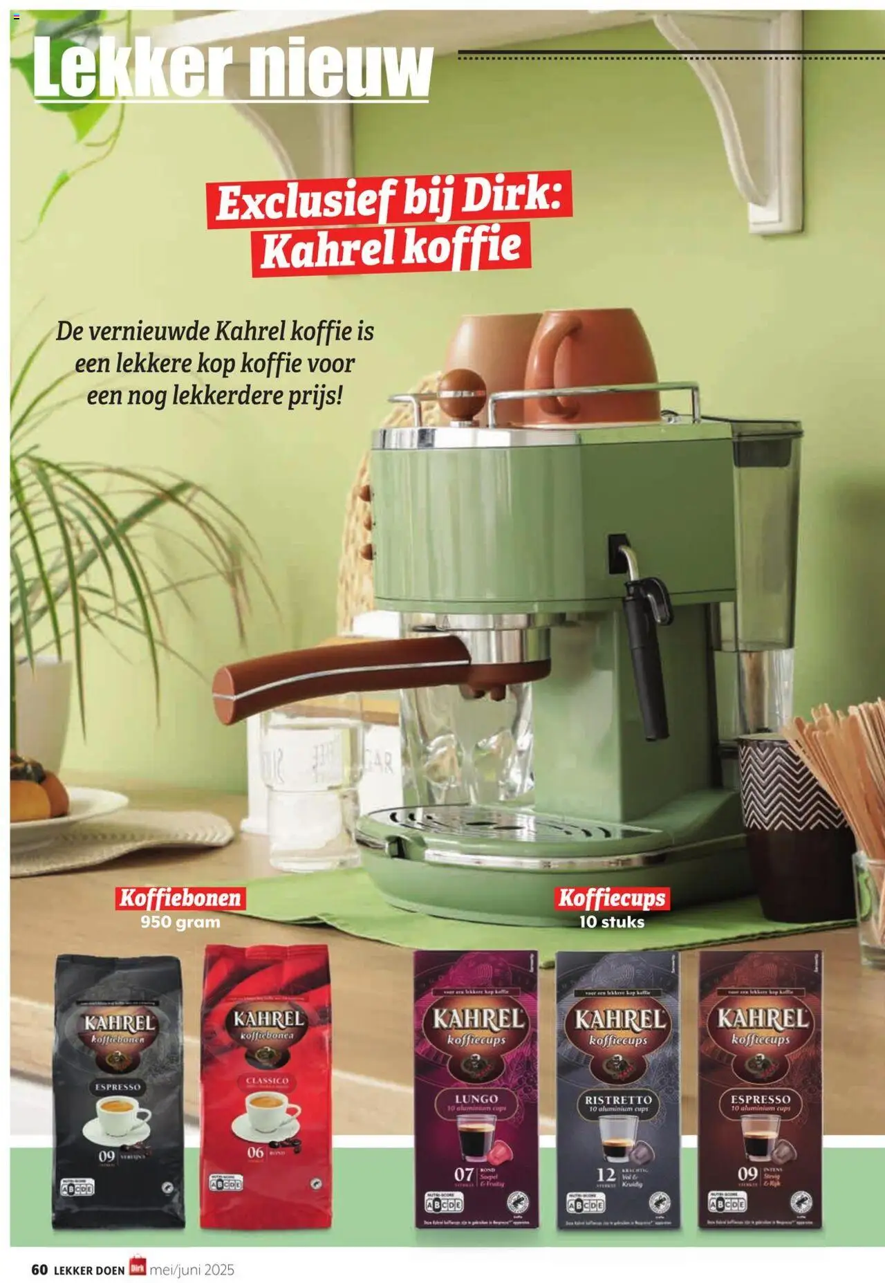  | Pagina: 60 | Producten: Koffie, Koffiebonen