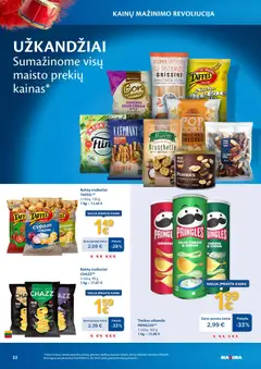MAXIMA leidinys galioja nuo 03.03.2026 | Puslapis: 32 | Prekių: Traškus užkandis, Traškučiai