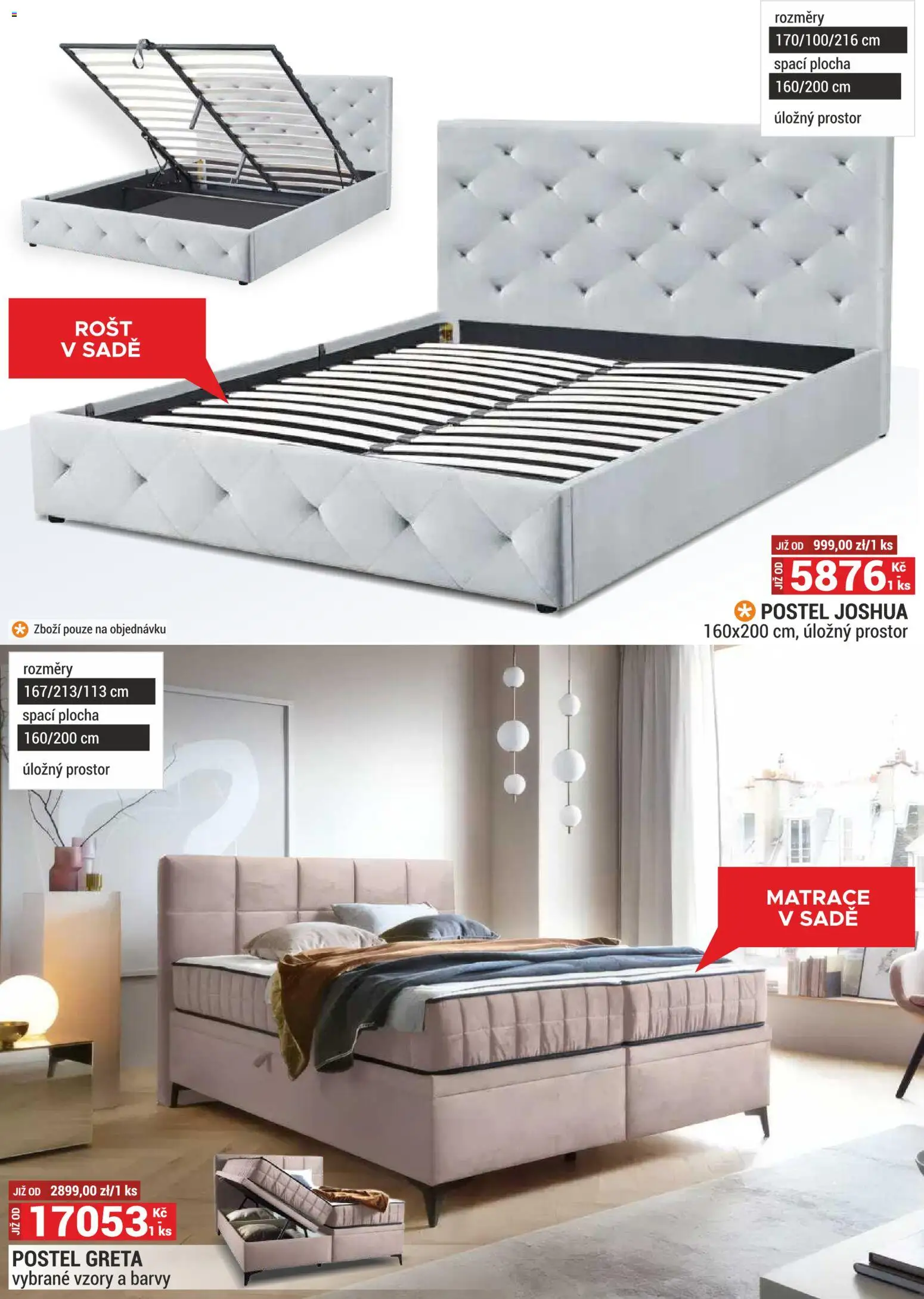 Merkury Market leták od 01.04.2026 | Strana: 20 | Produkty: Postel, Matrace, Rošt, Barvy