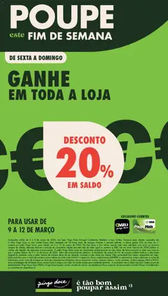 Pré-visualização Pingo Doce Poupe este Fim de Semana válido de 06.03.2026