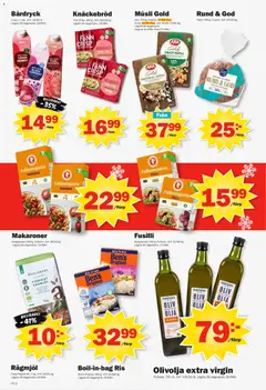 Pekås - erbjudanden - Förhandsvisning av reklamblad från butik Pekås aktuell från 05.01.2026 | Sida: 2 | Produkter: Musli, Olivolja, Olja, Ris