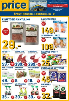 Forhåndsvisning av Price Lagerbutikk kundeavis gyldig fra 30.07.2025