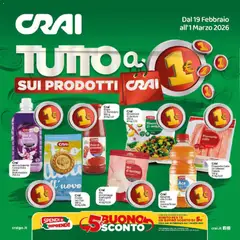 Anteprima del volantino CRAI Torino catalogo valido a partire dal 19.02.2026