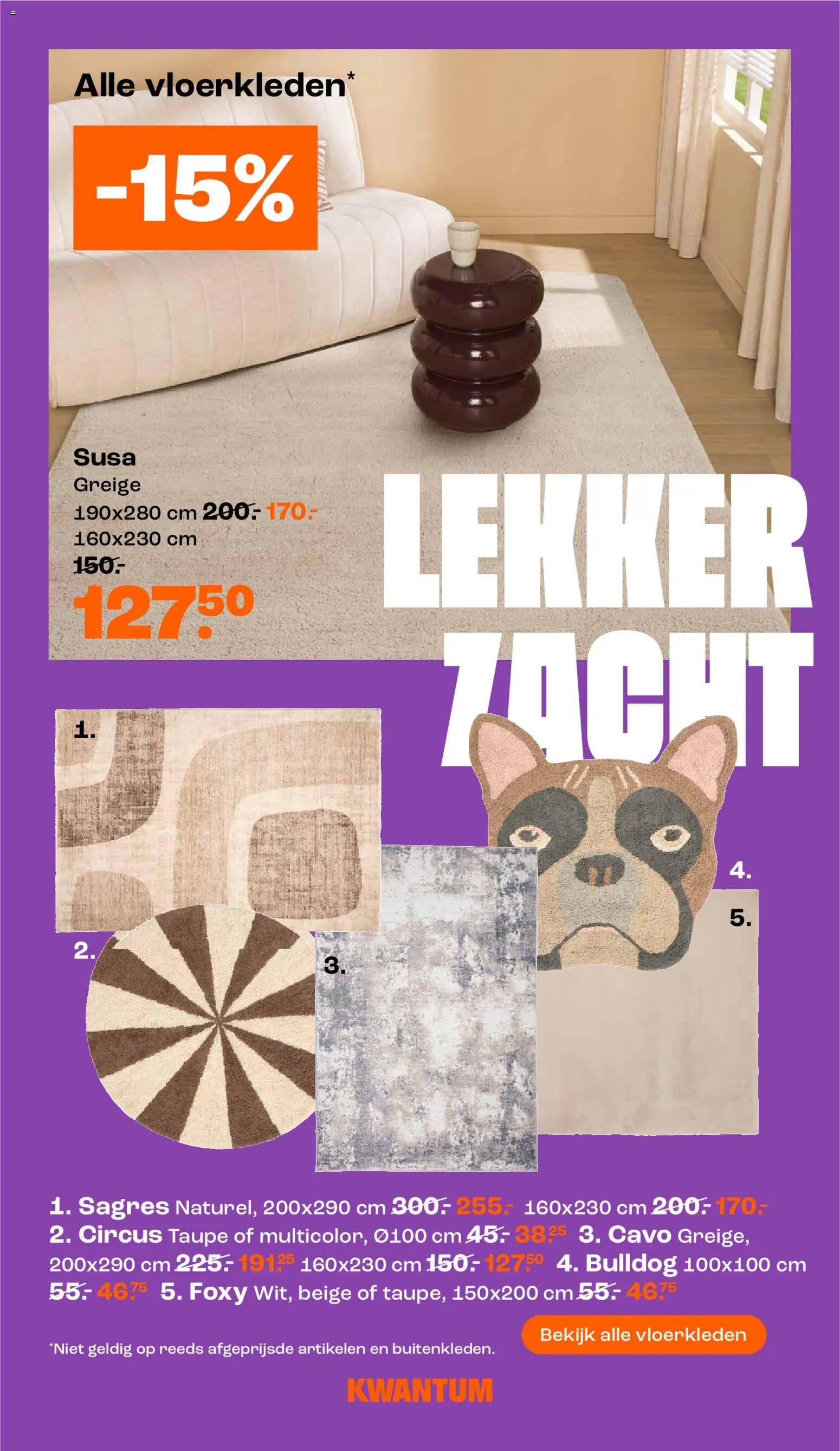 {H1} | Pagina: 19 | Producten: Vloerkleden