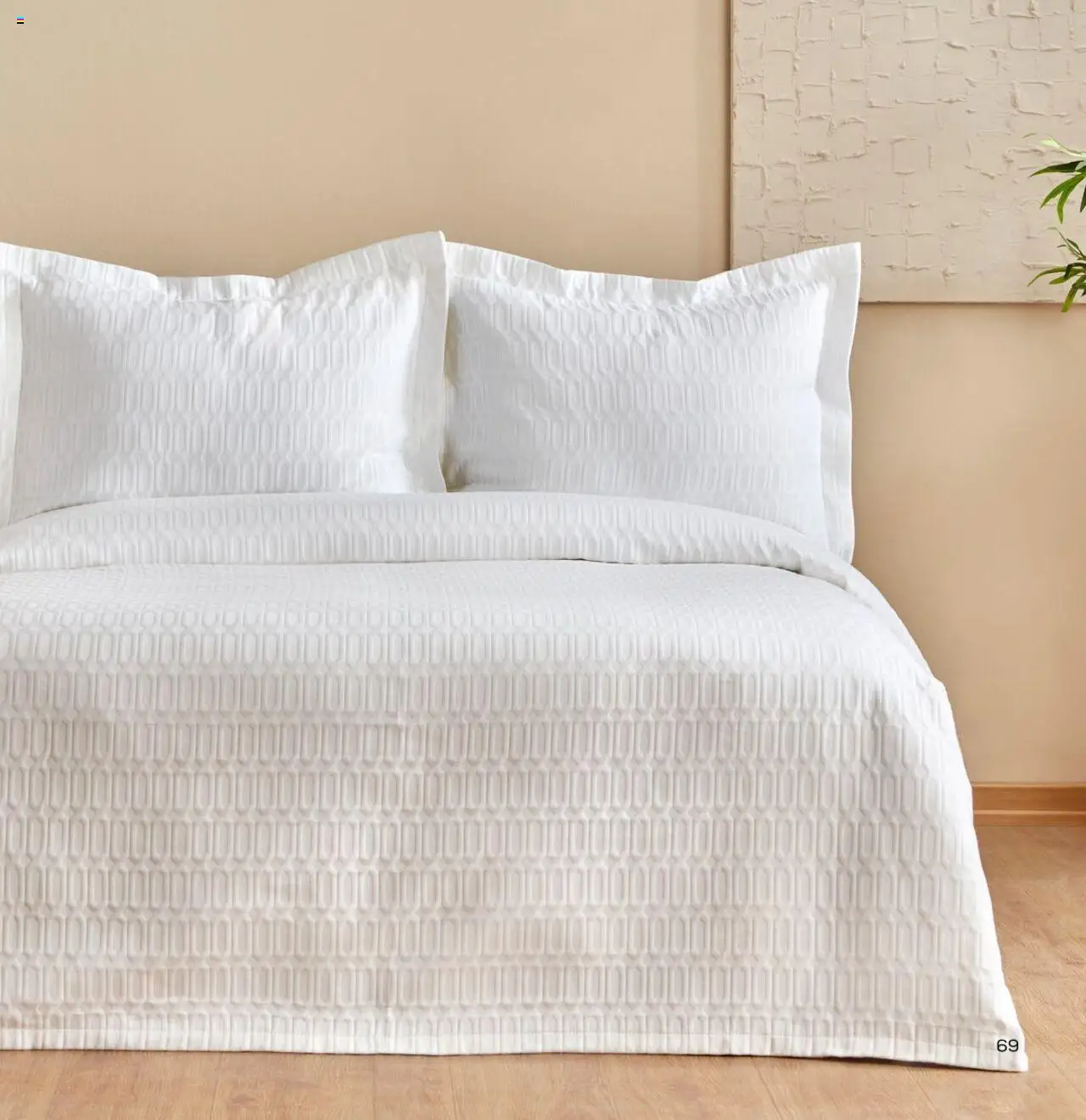 Karaca - Karaca Home - White Collection - 03.03.2025 tarihinden itibaren geçerlidir | Sayfa: 69 | Ürünler: Yatak, Yastık, Yastık kılıfı, Yatak örtüsü