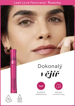 Náhled letáku Lash Love Fanorama® Řasenka, Mascara for perfectly separated, nourished and strengthened lashes. od 28.04.2025 | Strana: 5 | Produkty: Řasenka