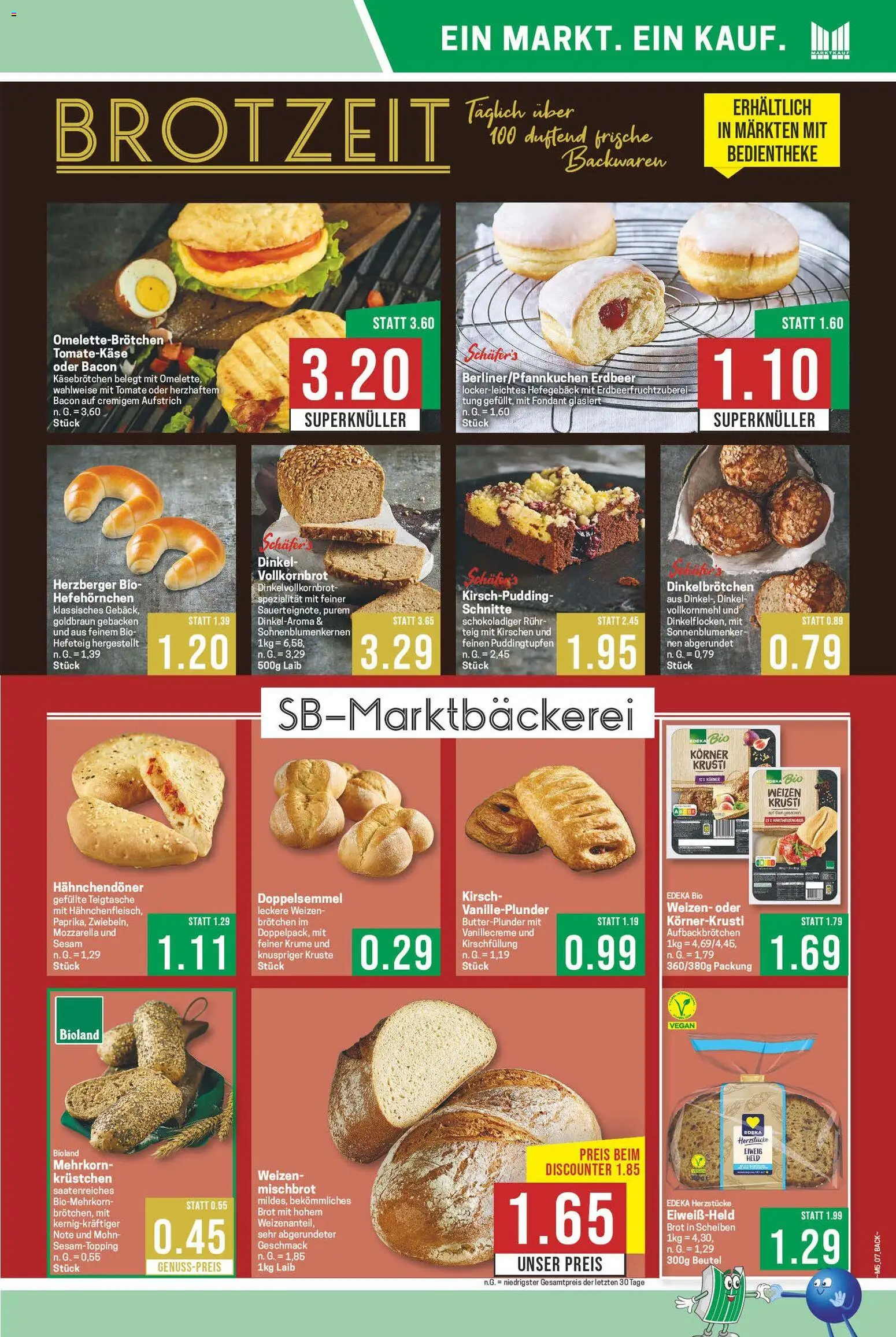 Marktkauf Prospekt 	 – gültig ab 26.01.2026 | Seite: 7 | Produkte: Mozzarella, Vollkornbrot, Kirschen, Brot