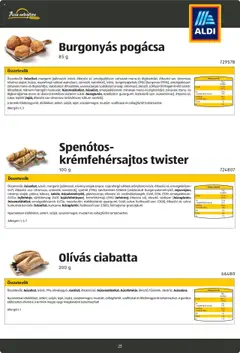 Aldi akciós ujság - amely érvényes a következő dátumtól: 26.08.2024 | Oldal: 23