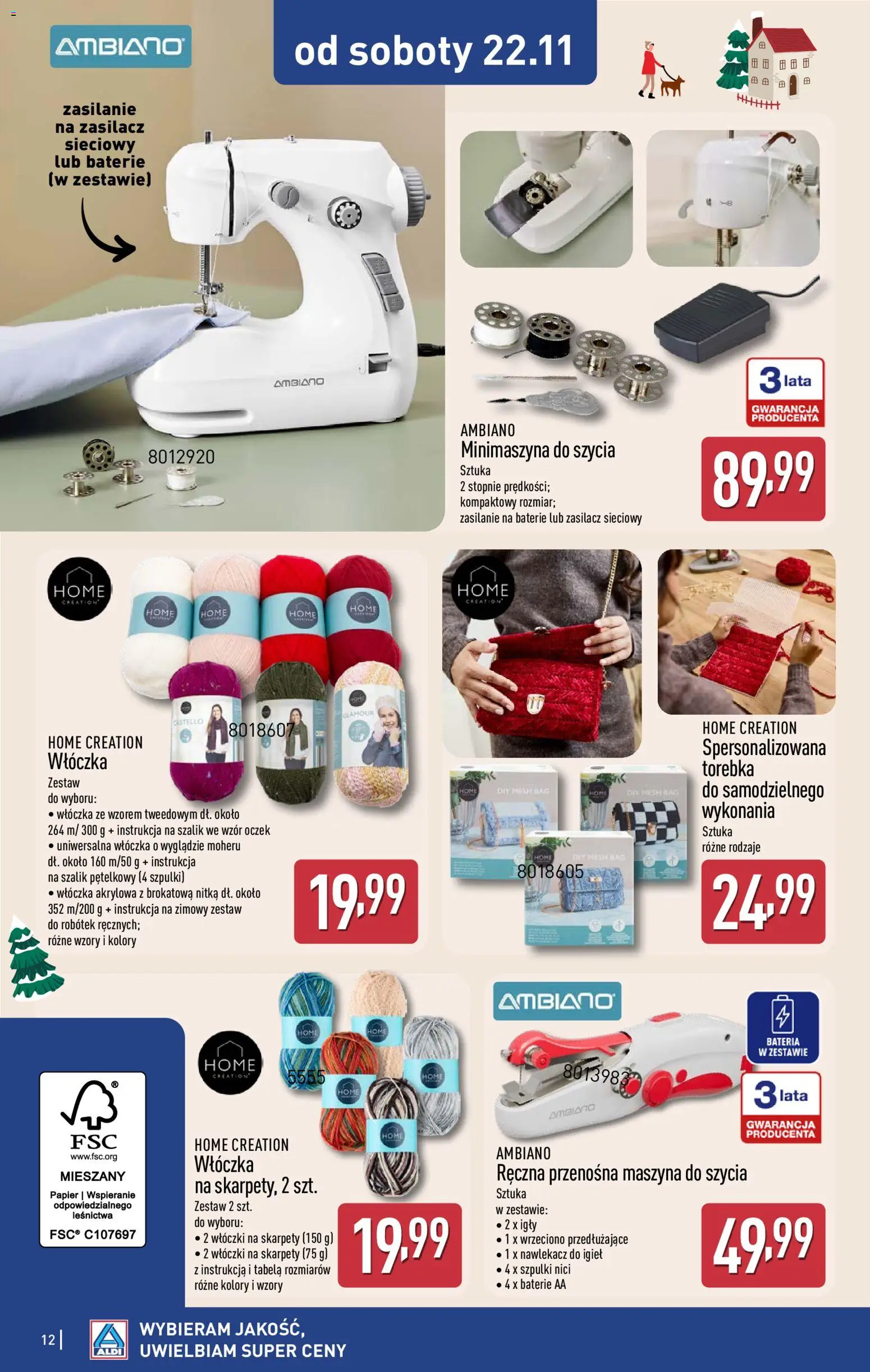 Aldi Gazetka - Hity od Środy i od Soboty od 19.11.2025 | Strona: 12