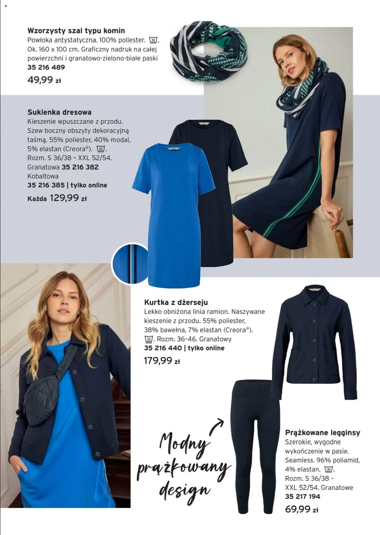 Tchibo promocje od 24.02.2026 | Strona: 11 | Produkty: Kurtka, Legginsy, Szal, Sukienka