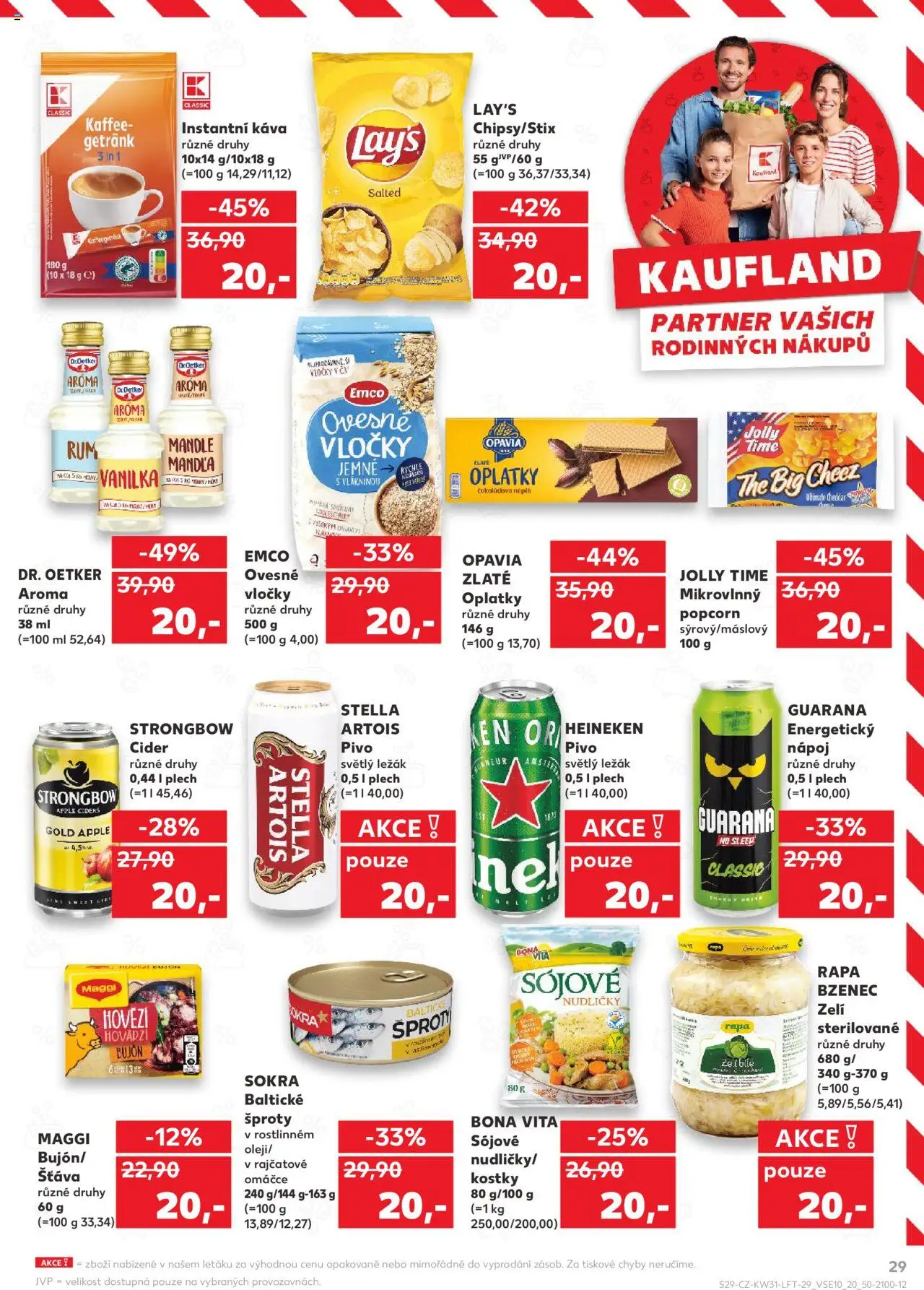 Kaufland leták - Liberec od 30.07.2025 | Strana: 29 | Produkty: Káva, Instantní káva, Bujón, Mandle