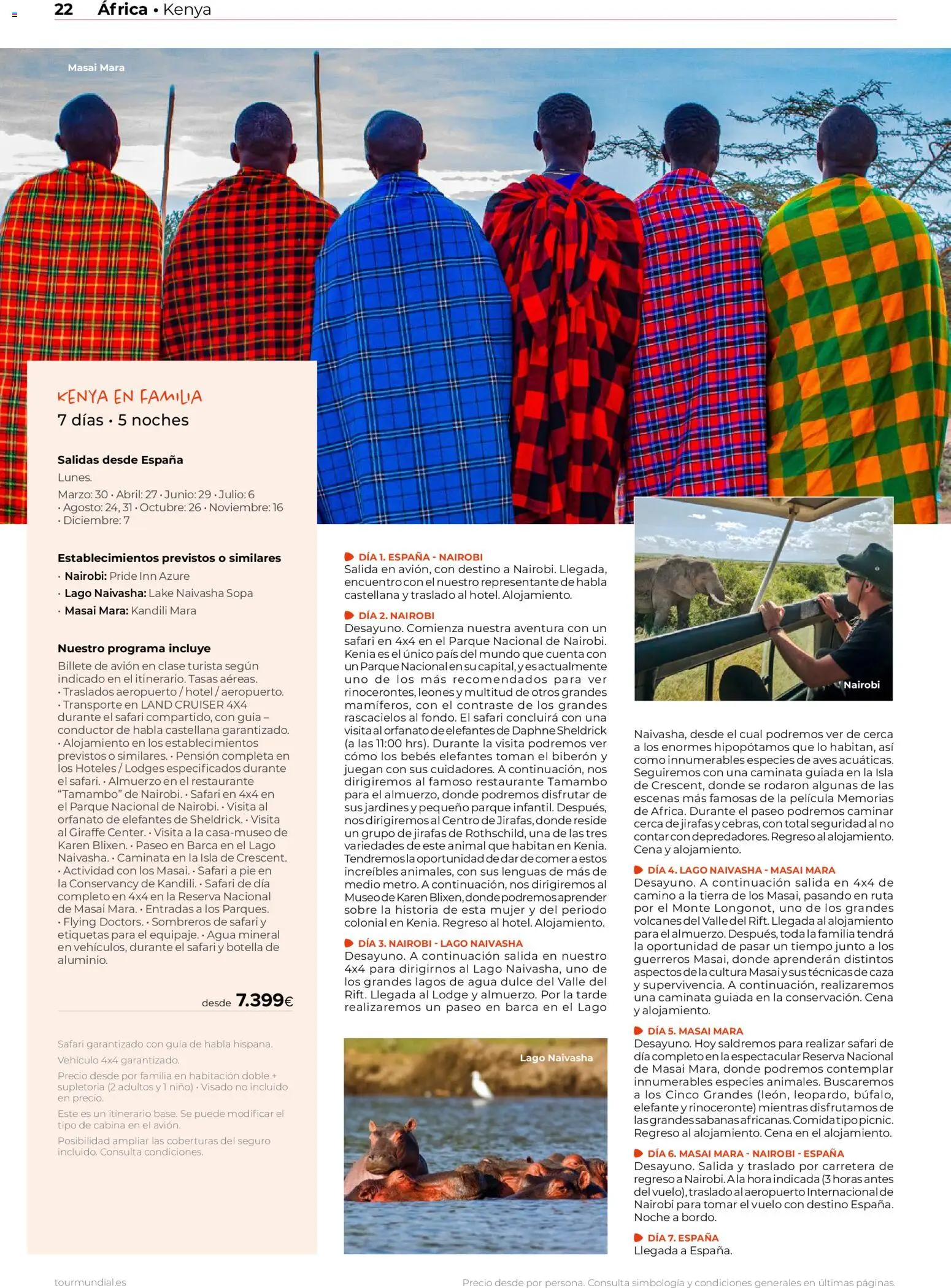 Viajes El Corte Inglés Especial familias │ válido desde el 28.04.2026 | Página: 22