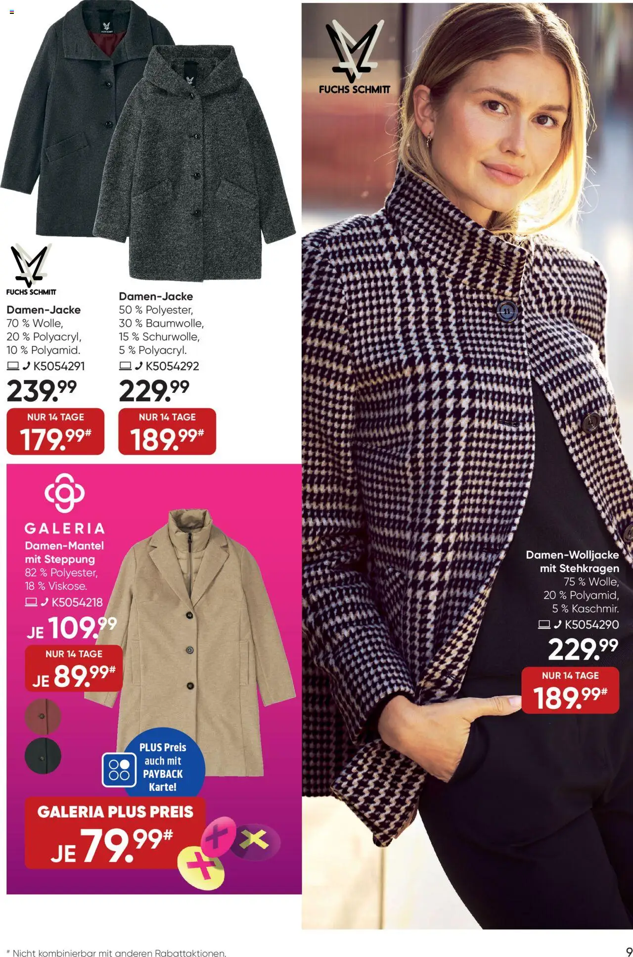 Galeria Karstadt Kaufhof Online-Prospekt – gültig ab 29.09.2025 | Seite: 9