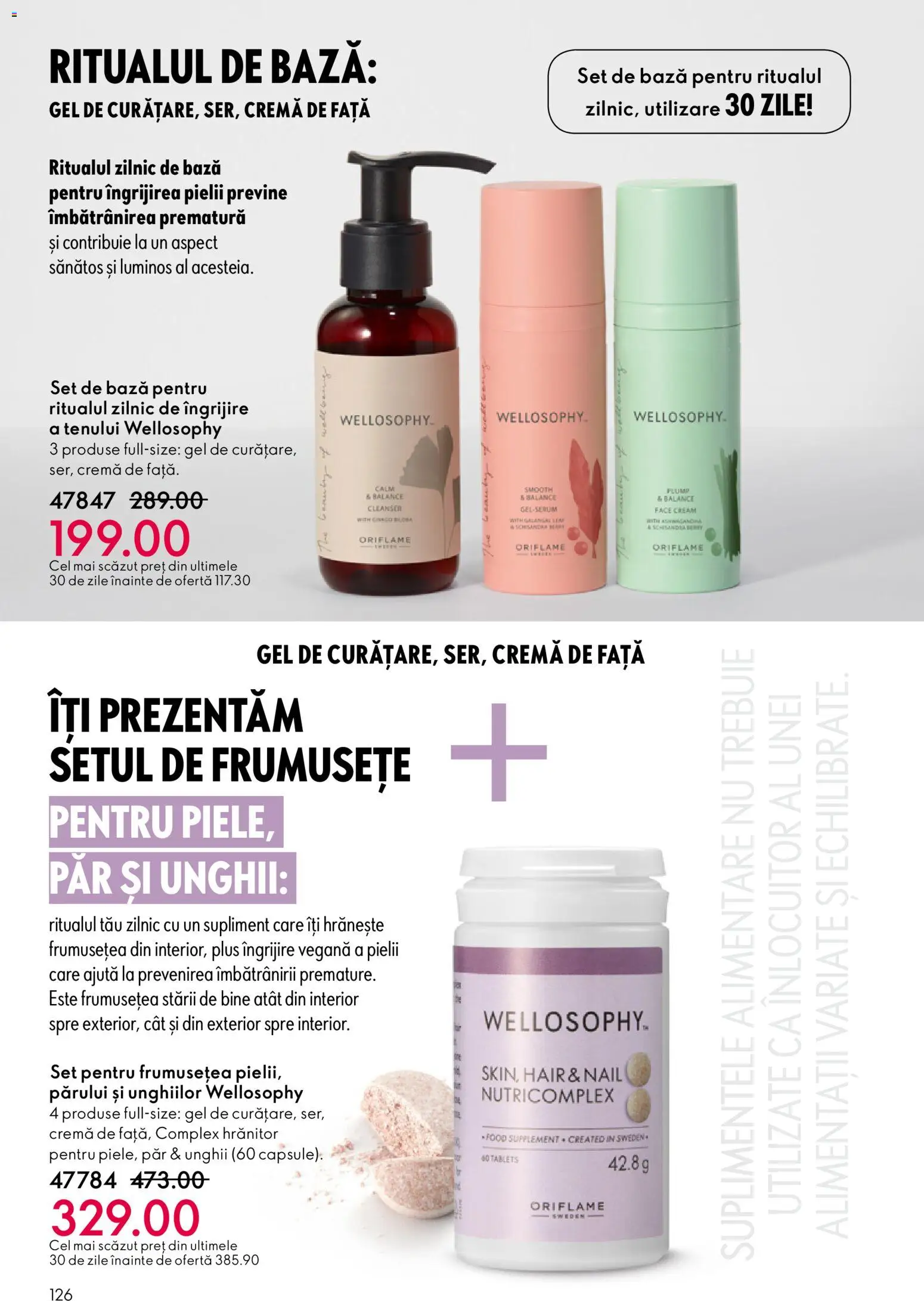 Noul catalog Oriflame – valabil de la 21.01.2026 | Pagină: 126 | Produse: Serum, Cremă