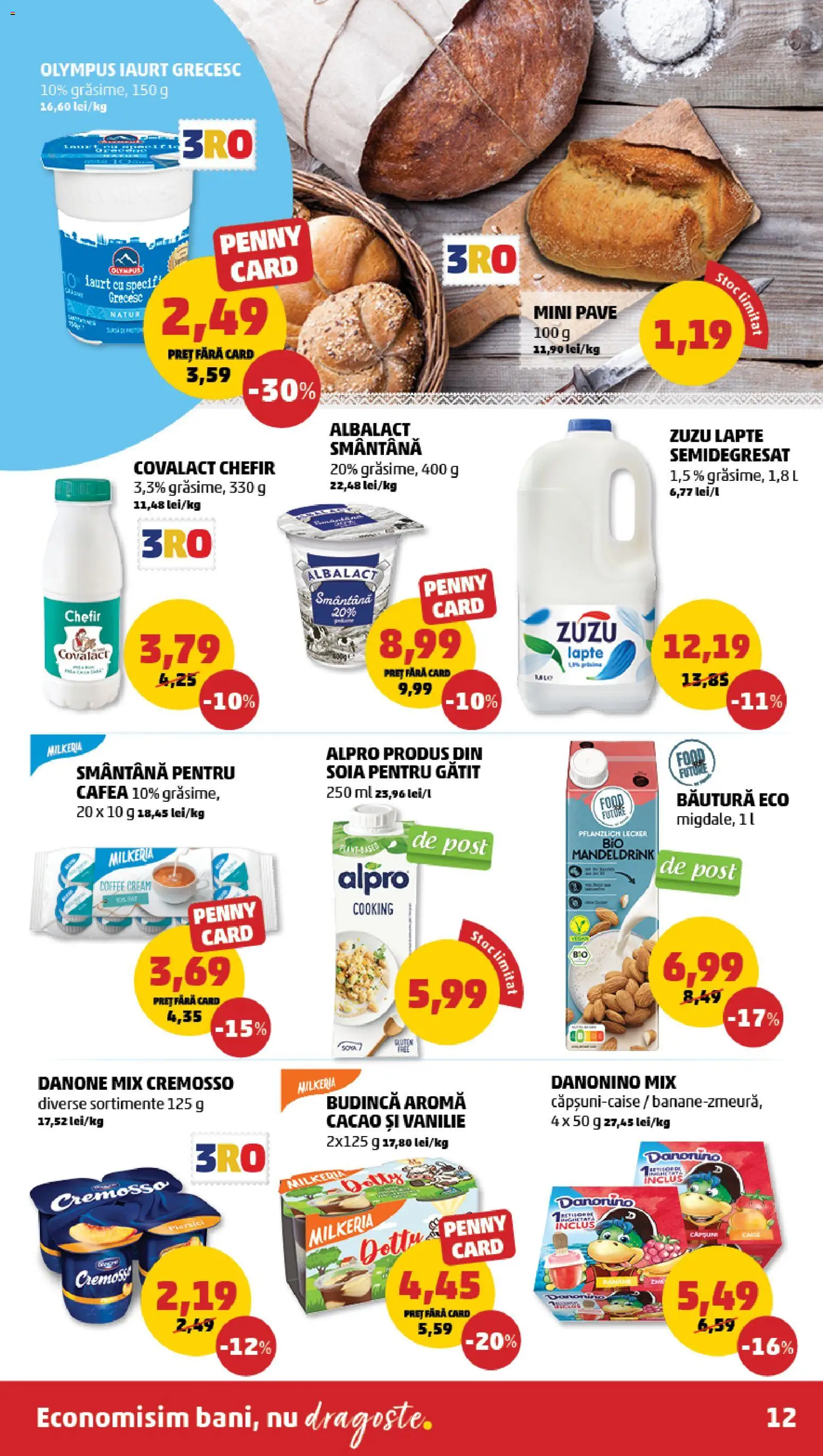 Noul catalog PENNY – valabil de la 12.11.2025 | Pagină: 12 | Produse: Iaurt, Cafea, Kefir, Cacao