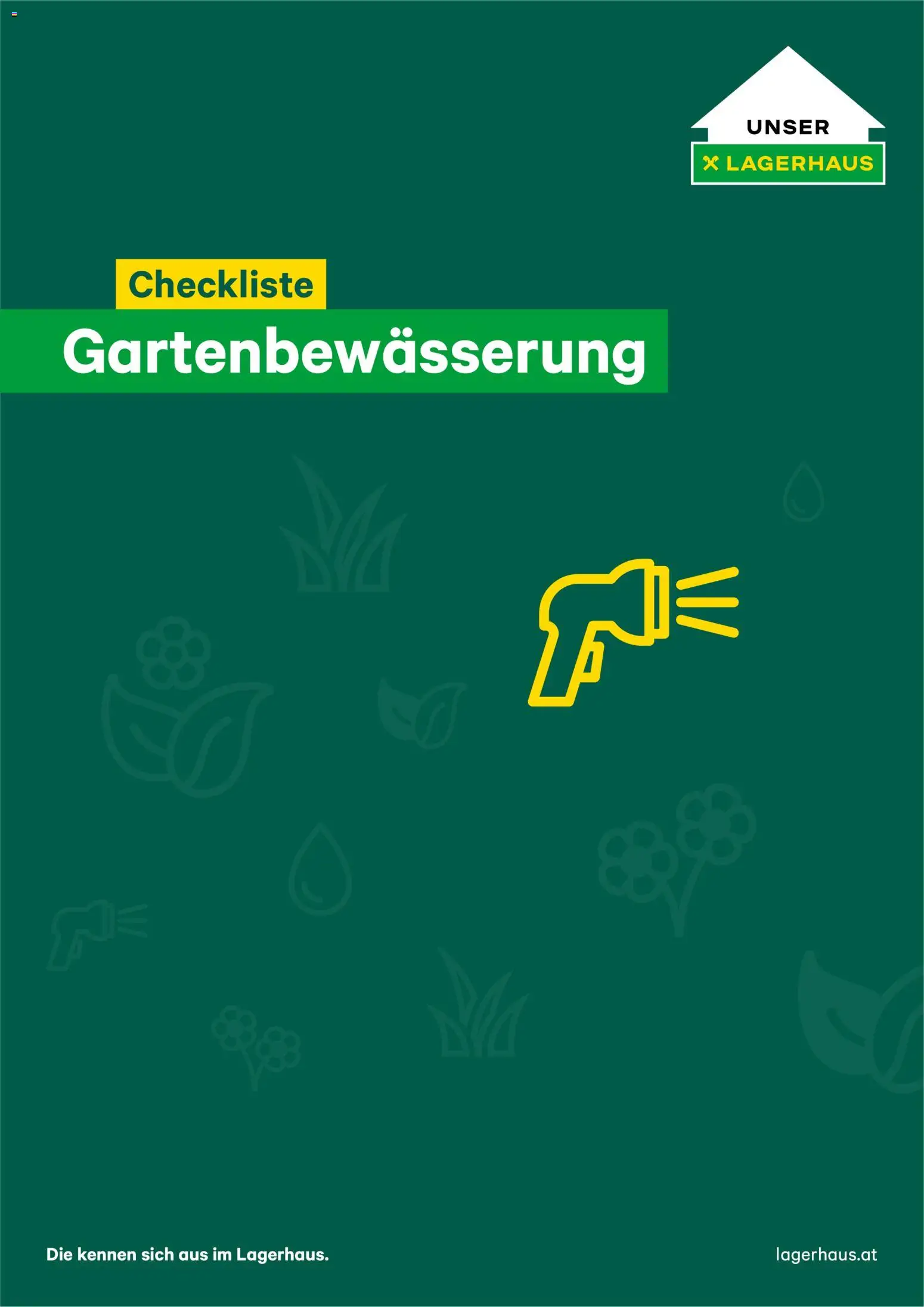 Lagerhaus - Checkliste Gartenbewässerung gültig ab 13.11.2025 | Seite: 1