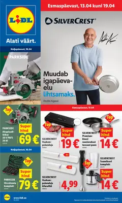 Lidl kliendilehe eelvaade alates 13.04.2026