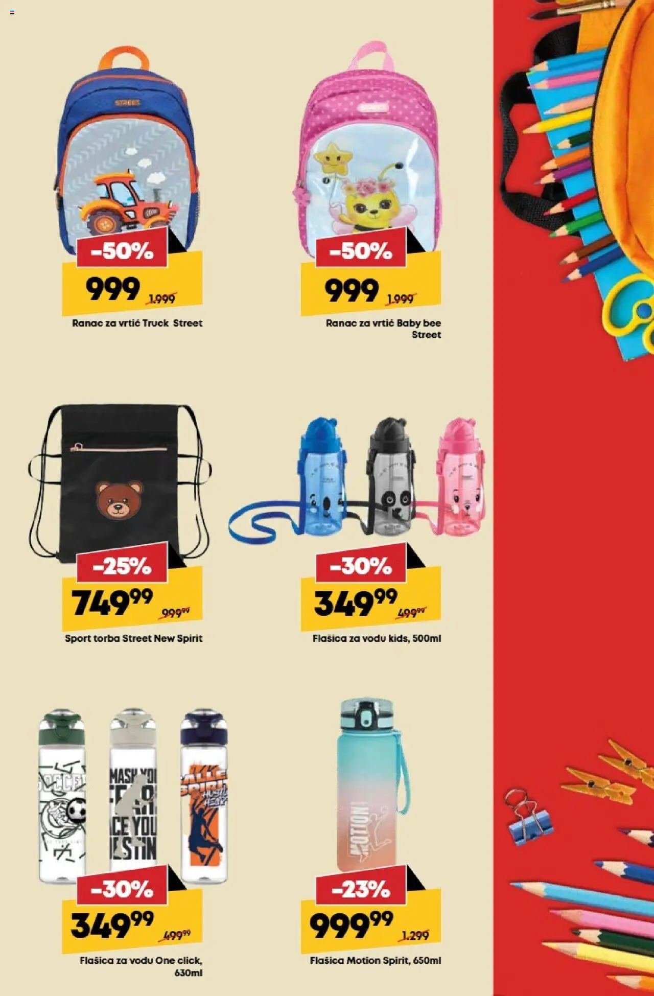 Mega Maxi katalog - važi od 15.08.2025 | Strana: 27 | Proizvode: Ranac, Torba
