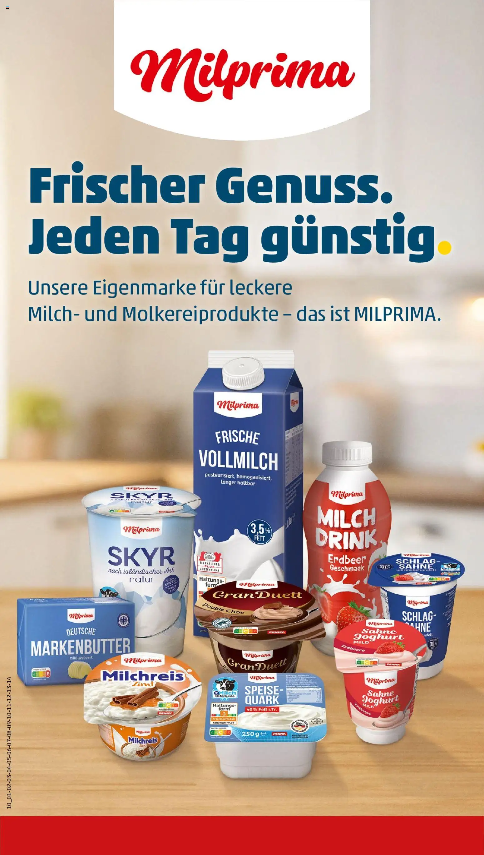 Penny Prospekt 	 – gültig ab 05.01.2026 | Seite: 10 | Produkte: Quark, Milch, Joghurt, Sahne