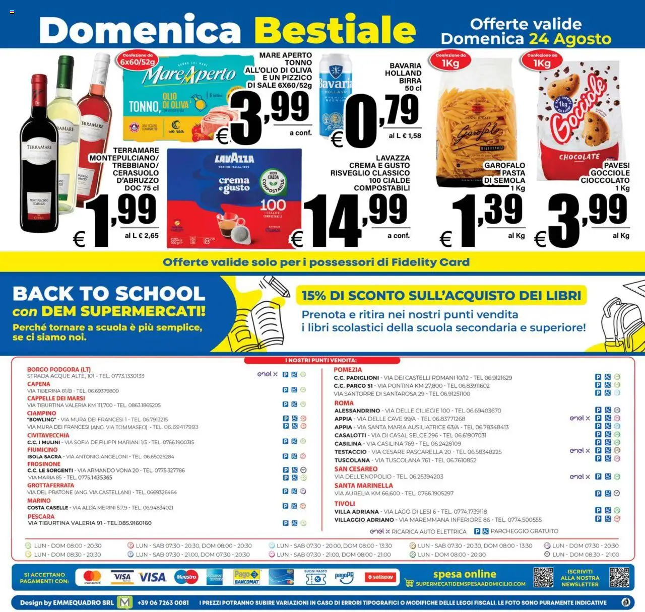 Volantino DEM del 18.08.2025 | Pagina: 20 | Prodotti: Crema, Sale, Olio, Penne