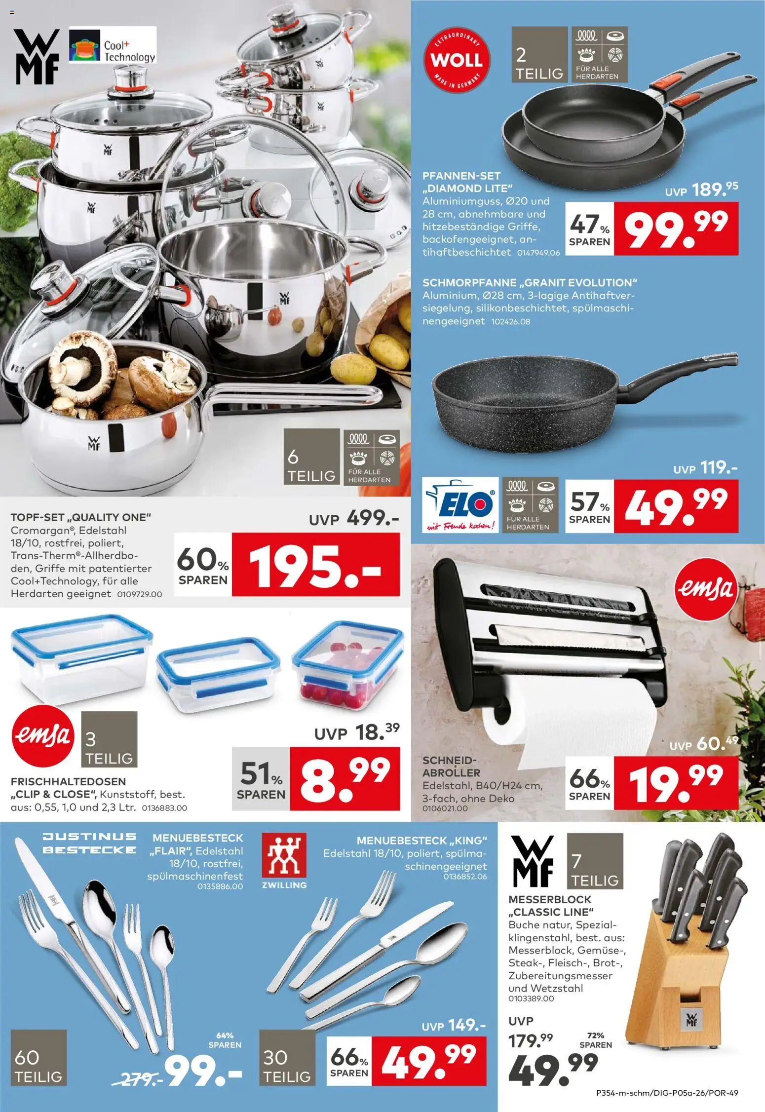 Porta! Haushaltsartikel und Leuchten radikal reduziert – gültig ab 25.01.2026 | Seite: 3 | Produkte: Gemüse, Brot