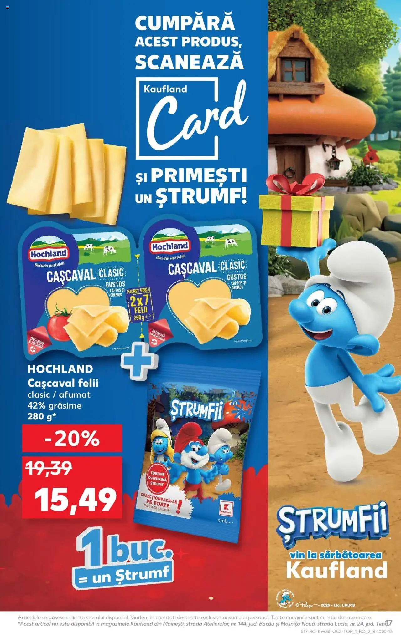 Noul catalog Kaufland – valabil de la 03.09.2025 | Pagină: 17 | Produse: Cașcaval, Vin