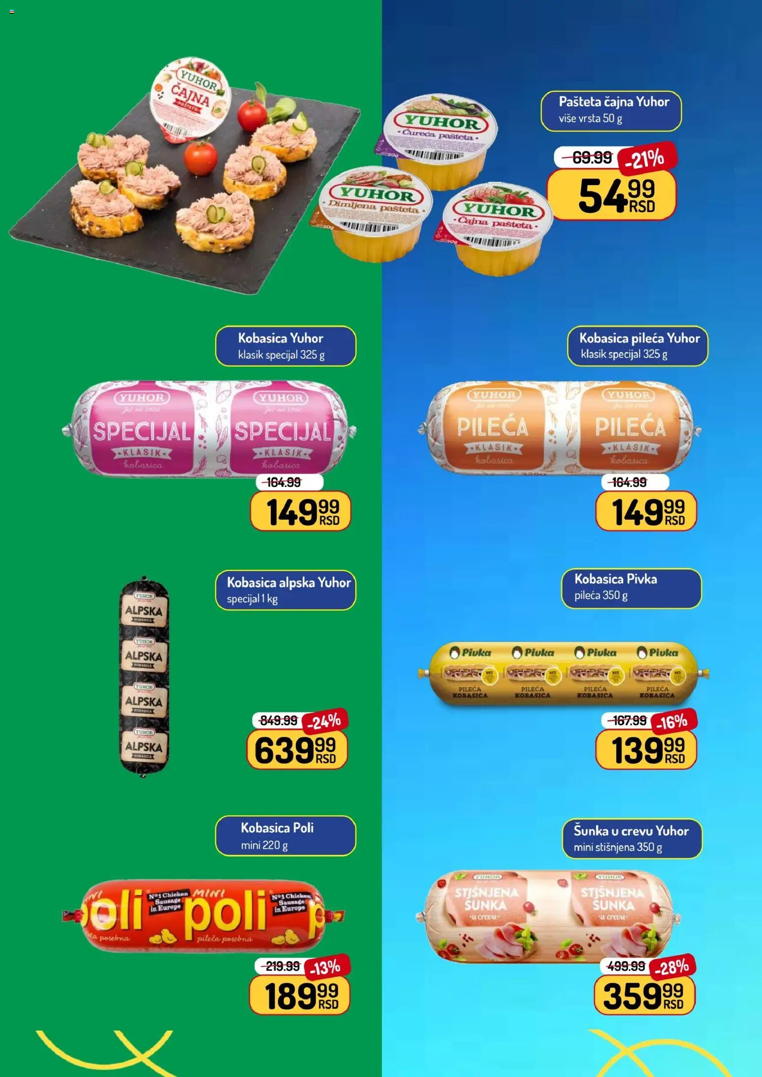 Aman katalog - važi od 19.01.2026 | Strana: 8 | Proizvode: Šunka, Kobasica, Pašteta