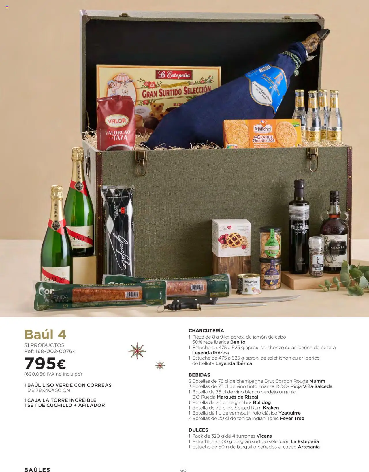 El Corte Inglés ofertas │ válido desde el 06.10.2025 | Página: 60 | Productos: Vino, Ginebra, Φρυγανιές σικάλεως, Caja