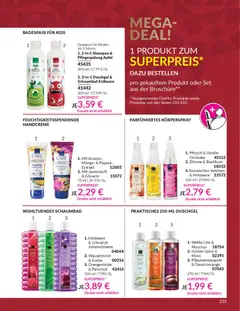 AVON Katalog Dezember 2025 ab 01.12.2025 gültig | Seite: 237 | Produkte: Äpfel, Duschgel, Mango, Himbeere