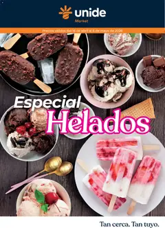Vista previa Unide - Especial Helados válido desde el 16.04.2026