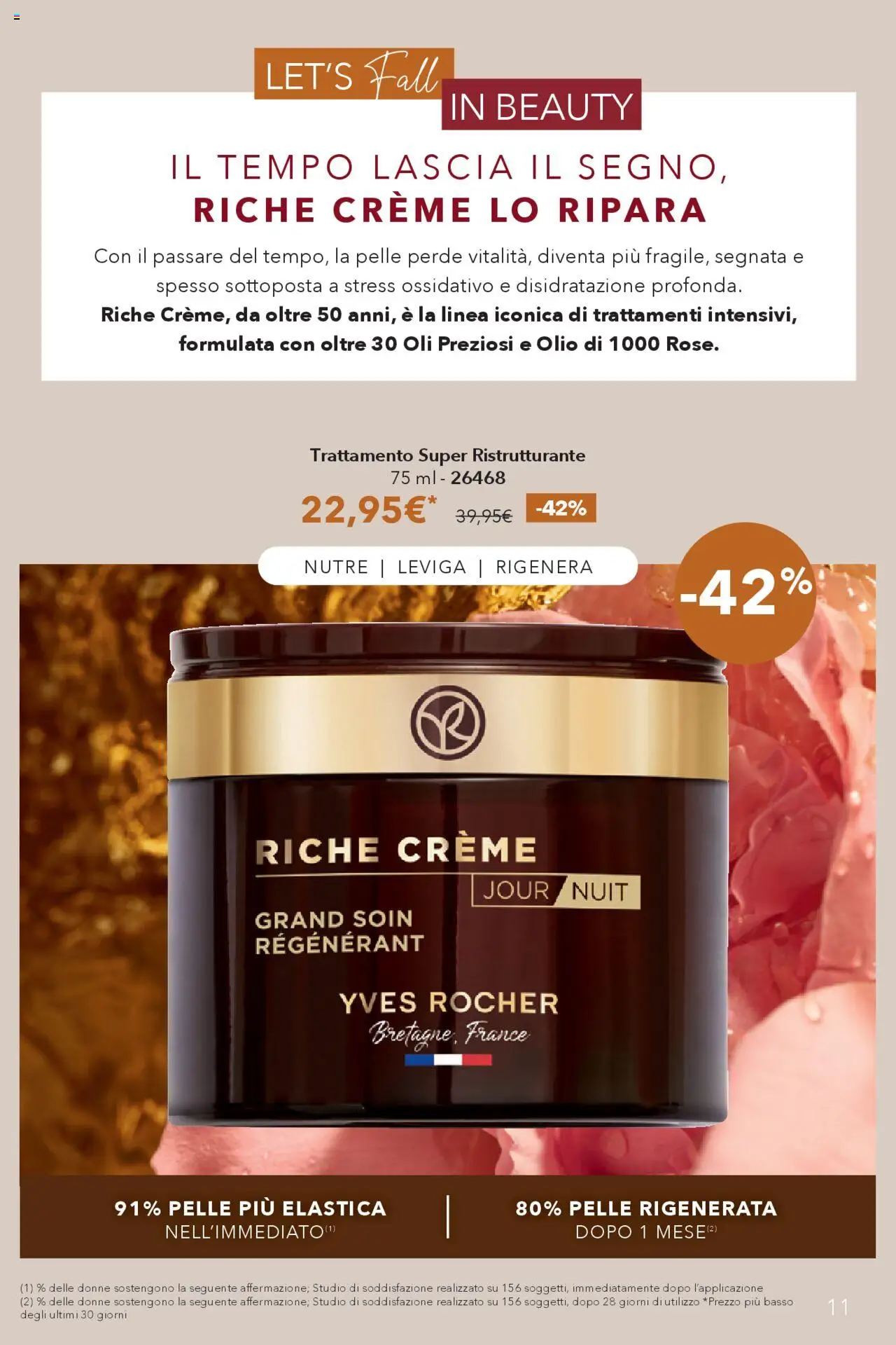 Volantino Yves Rocher del 17.10.2025 | Pagina: 11 | Prodotti: Olio