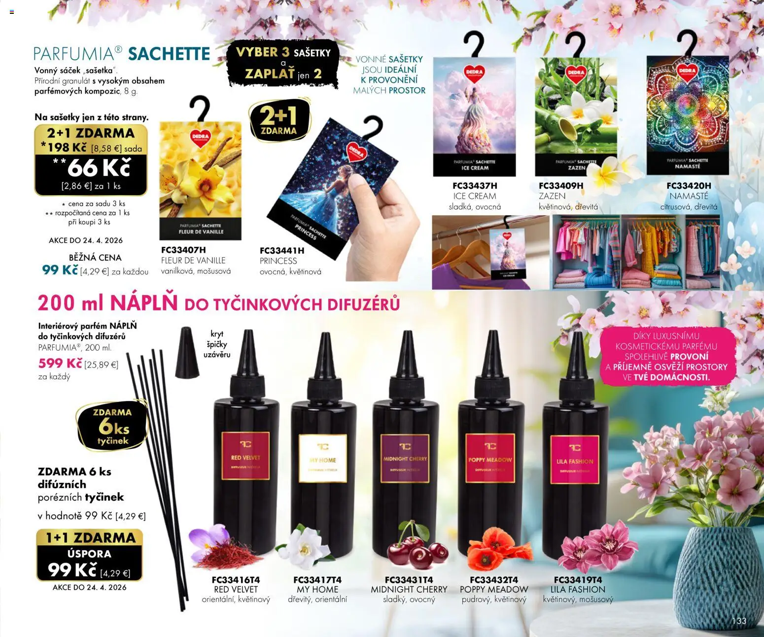 Nové Dedra akcie – leták je platný od 01.02.2026 | Strana: 33 | Produkty: Parfém