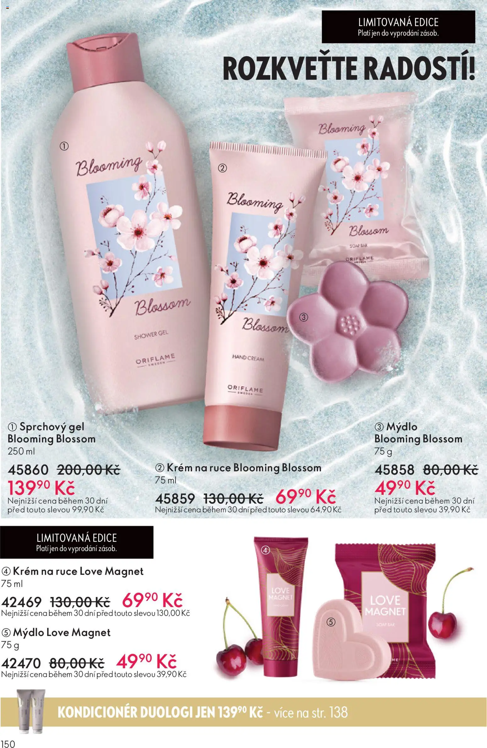 Oriflame Black Friday od 12.11.2025 | Strana: 150 | Produkty: Krém na ruce, Mýdlo, Krém, Kondicionér