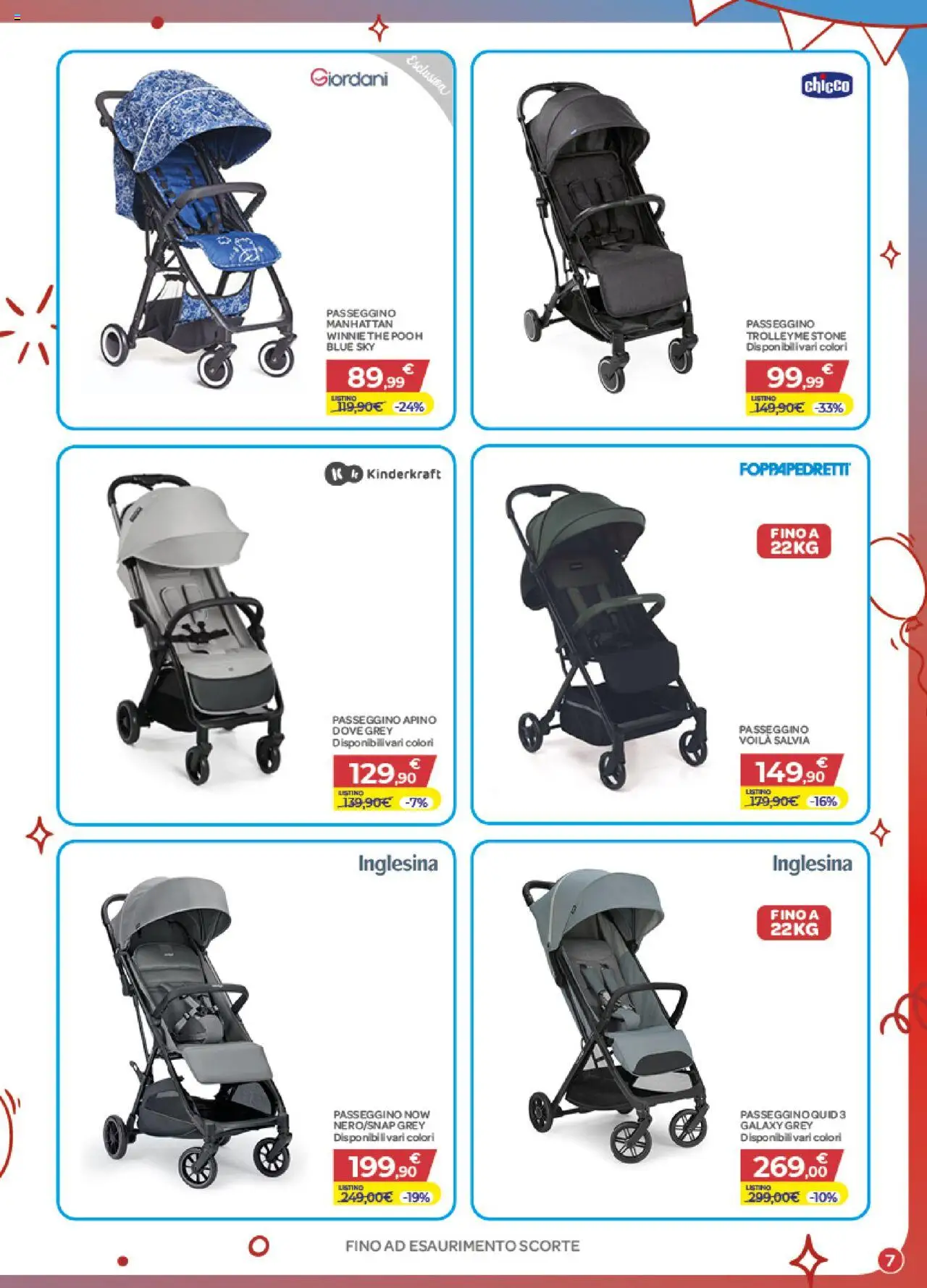 Volantino Bimbo store del 02.10.2025 | Pagina: 7 | Prodotti: The, Passeggino
