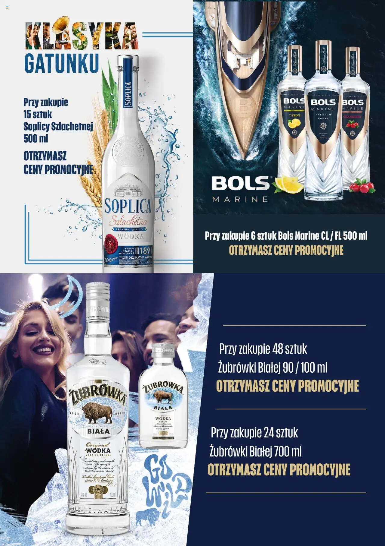 Eurocash Gazetka - Katalog Alkoholowy od 01.08.2025 | Strona: 3 | Produkty: Żubrówka, Vodka, Wódka