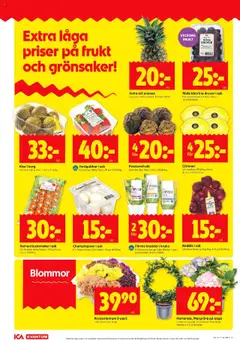 ICA Kvantum reklamblad aktuell från 25.08.2025 | Sida: 2 | Produkter: Galler, Kruka, Ananas, Jordgubbar