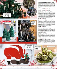 Náhled letáku Velký Košík katalog listopad 2025 od 01.11.2025 | Strana: 40 | Produkty: Zápich, Kabel, Svíčky, LED
