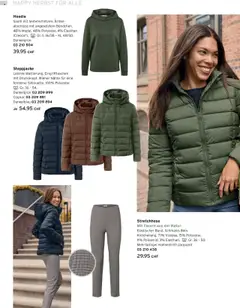 Tchibo Aktionen Herbst ab 24.09.2025 gültig | Seite: 16 | Produkte: Hoodie, Steppjacke