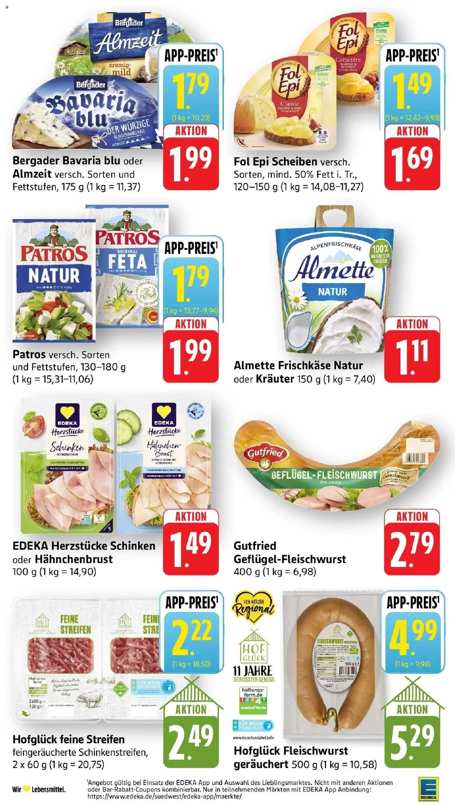 Edeka prospekt Weinstadt-Großheppach	 – gültig ab 09.03.2026 | Seite: 14 | Produkte: Feta, Bier, Patros, Schinken